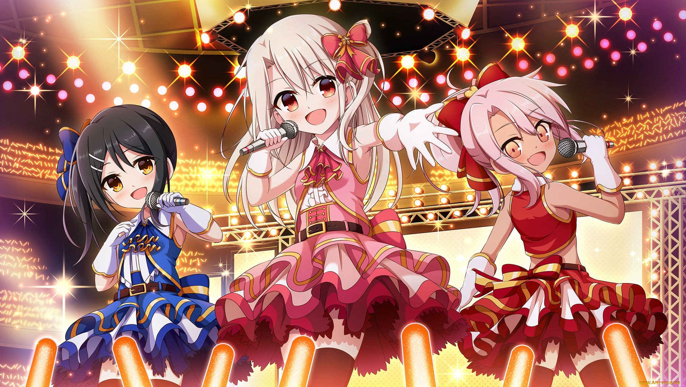, fate, stay night, kaleid, liner, prisma, illya, miyu, edelfelt, chloe, von, einzbern, illyasviel